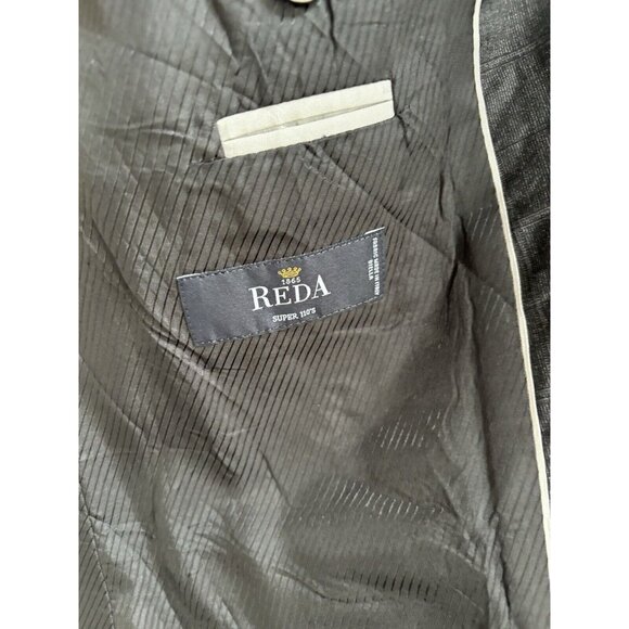 Hugo Boss Mens Blazer Wool Sport Coat US Sz 38R Redo Super 110 Grey Plaid - Picture 13 of 16